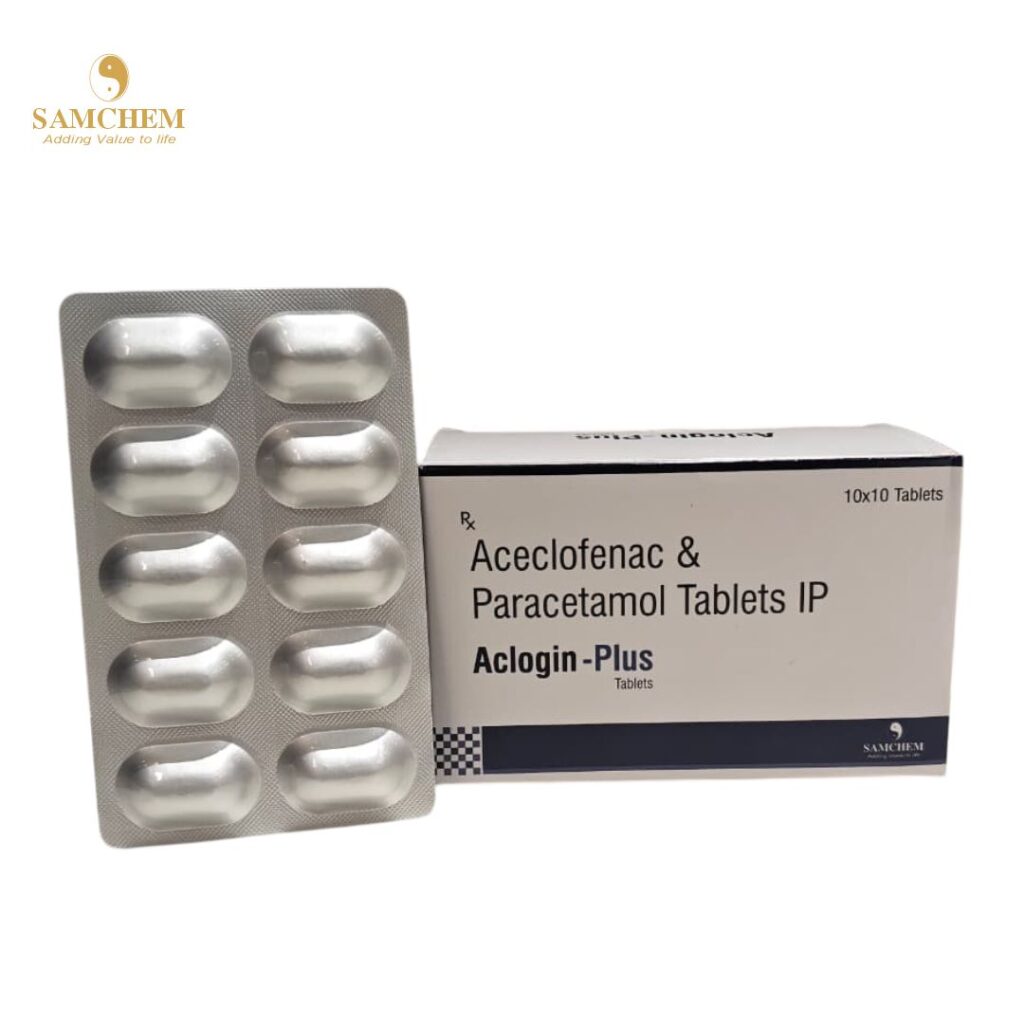 Aceclofenac & Paracetamol Plus Tablets IP