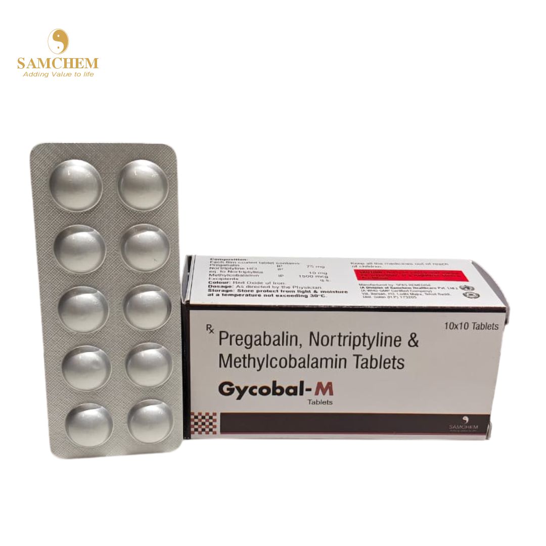Pregabalin, Nortriptyline & Methylcobalamin Tablets
