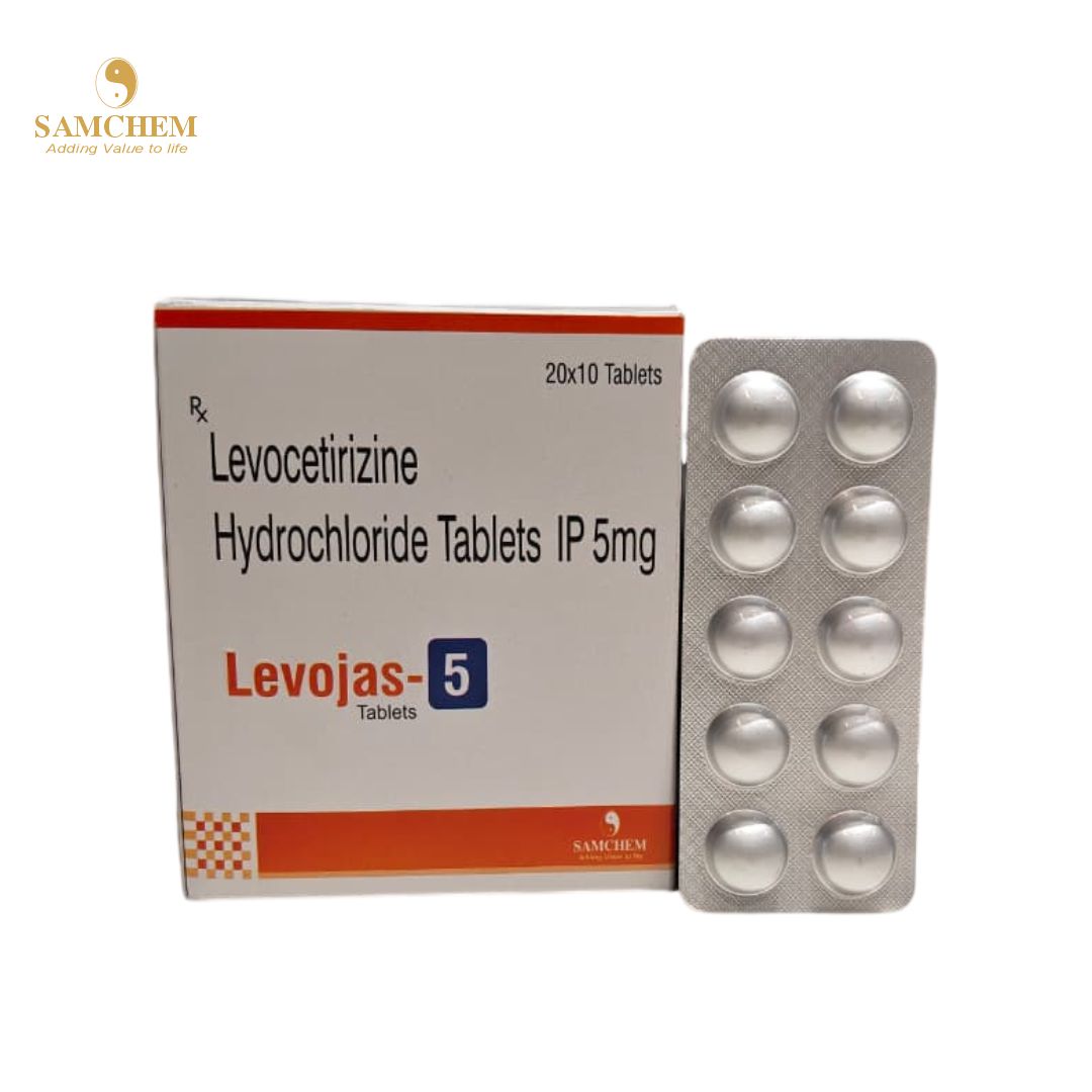 Levocetirizine Hydrochloride Tablets IP 5 mg