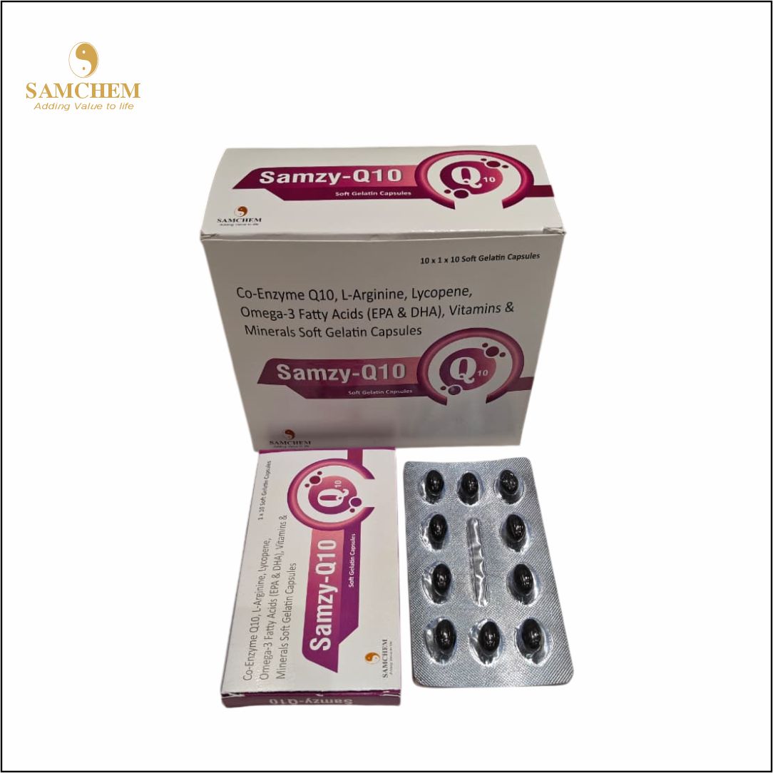Co-Enzyme Q10, L-Arginine, Lycopene, Omega-3 Fatty Acids (EPA & DHA), Vitamins & Minerals Soft Gelatin Capsules