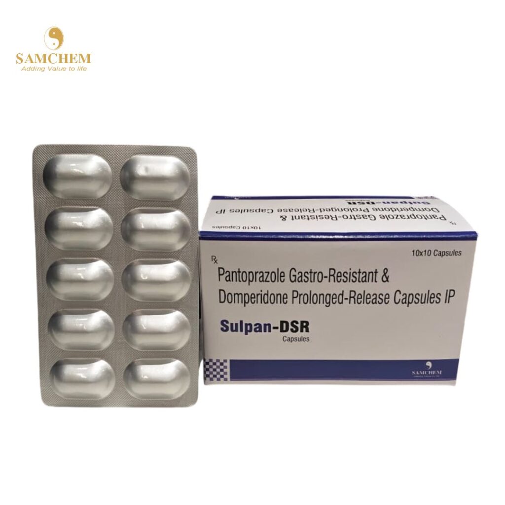 Pantoprazole Gastro-Resistant & Domperidone Prolonged-Release Capsules IP